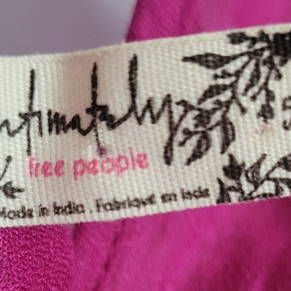 Aida Slip Dress in Fuschia Pink by Free People - Size Small - Picture 5 of 11